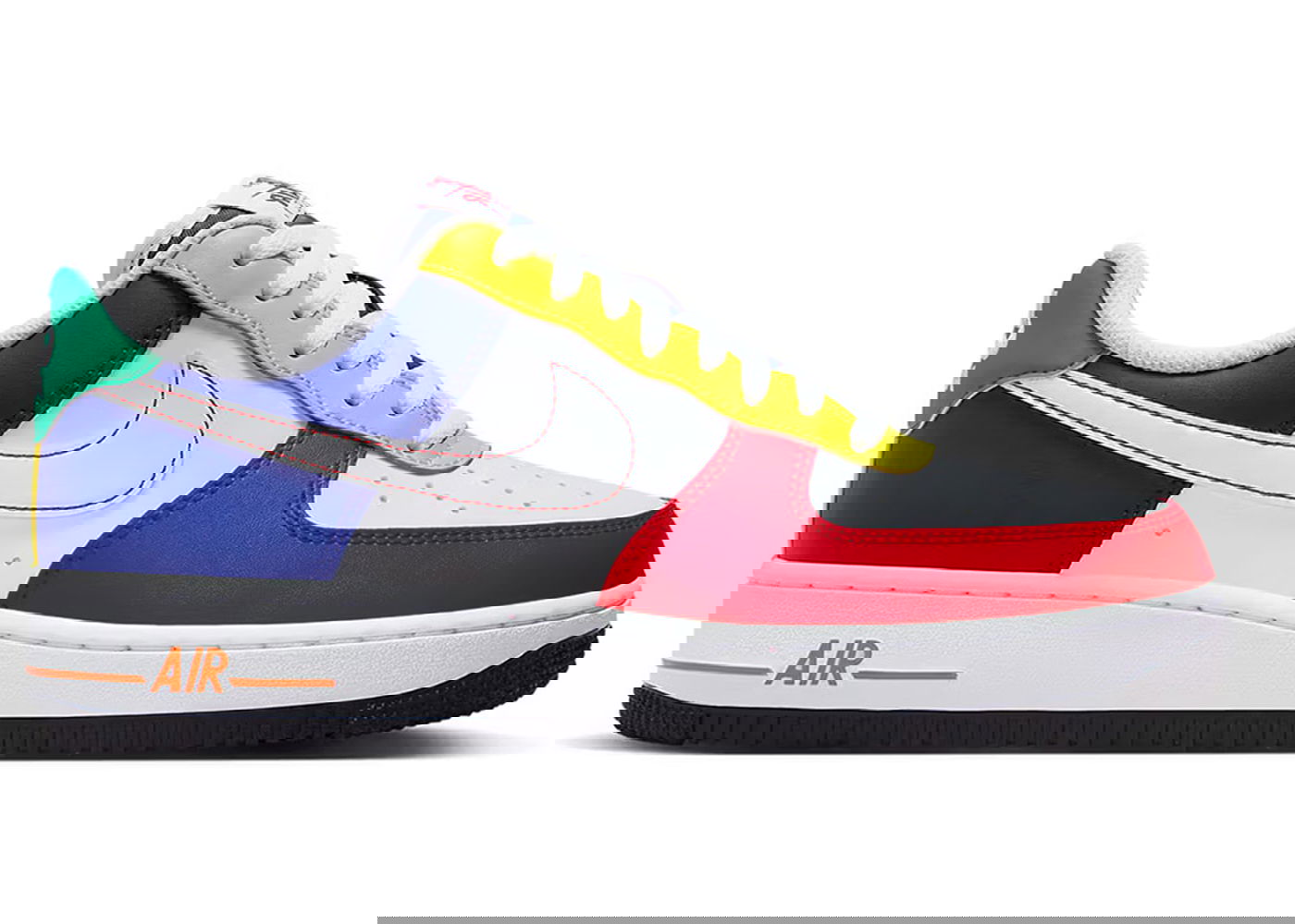 Кецове и обувки Nike Air Force 1 Low '07 LV8 Rubik's Cube Многоцветен | FN6840-657, 0