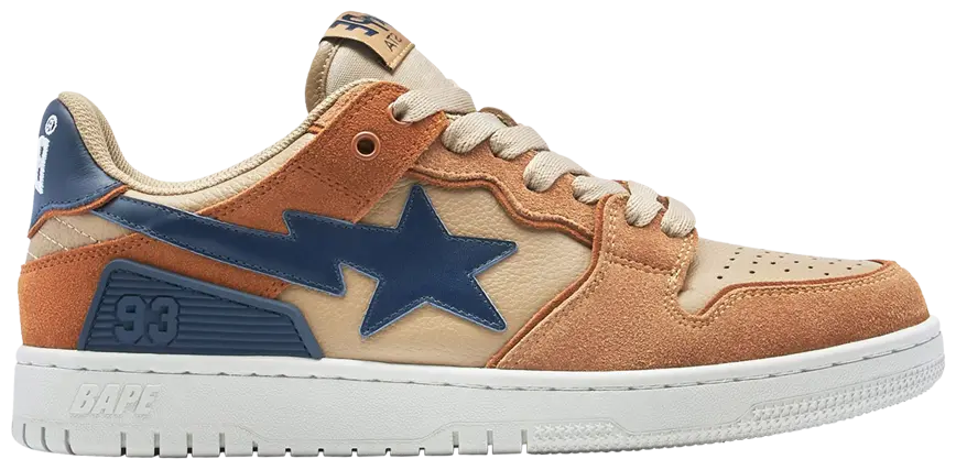 Кецове и обувки BAPE Bape Sk8 Sta #4 41 Кафяво | 1I70191009, 0