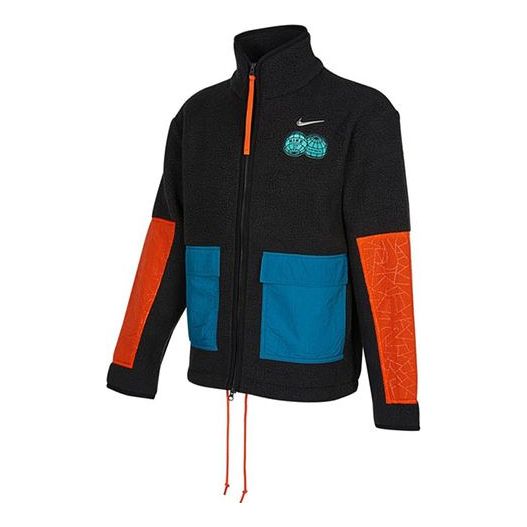 Яке Nike Contrast Color Stitching Loose Sports Jacket Черно | DQ5061-010