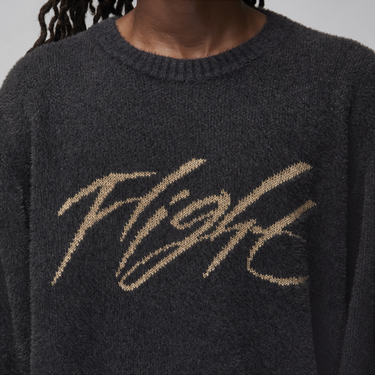 Пуловер Jordan Flight Heritage Crop Jumper Черно | FD7389-045, 2