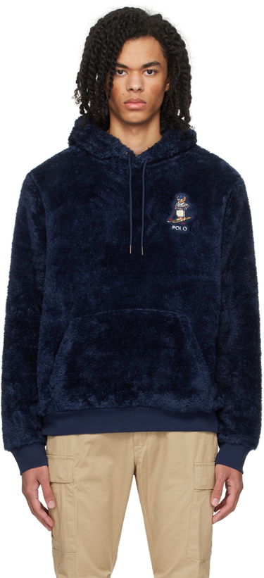 Суитчър Polo by Ralph Lauren Bear Hoodie Тъмно синьо | 710930550002, 0