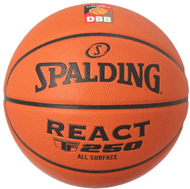 Спортна екипировка Spalding DBB React TF-250 All Surface Basketball Оранжево
 | 77216z-orange, 0