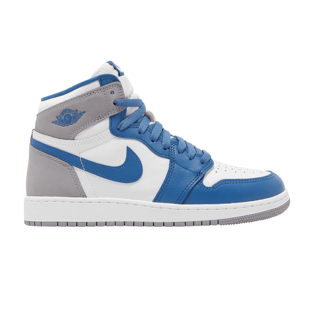 Кецове и обувки Jordan Air Jordan 1 Retro High OG "True Blue" GS Синьо | FD1437-410, 0