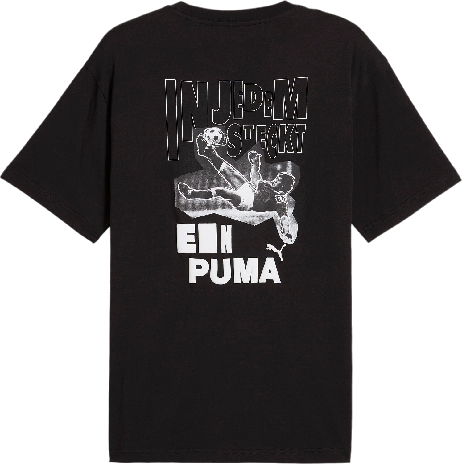 Тениска Puma Graphics Bicycle Kick Graphic T-Shirt Черно | 628005-01, 1