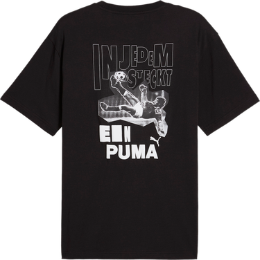 Тениска Puma Graphics Bicycle Kick Graphic T-Shirt Черно | 628005-01, 1