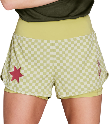 Къси панталони Saysky Saysky Checker 2 in 1 Pace 3" Shorts Жълто | nwrsh23c1034, 0