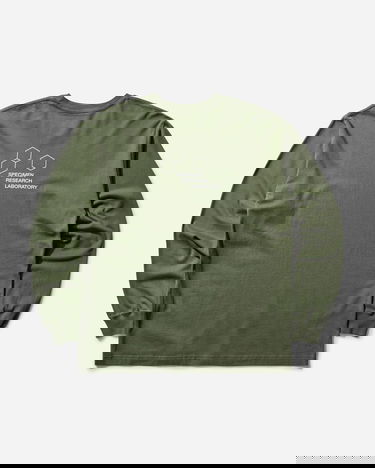 Тениска Neighborhood SRL LS-2 Olive Drab Longsleeve T-Shirt Зелено | 242PCNH-LT20 OD, 2
