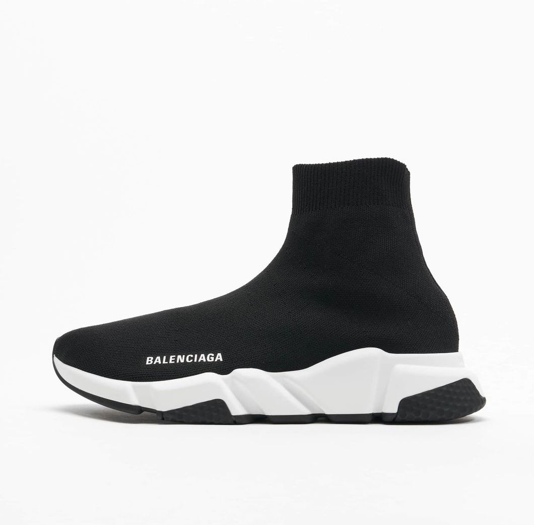 Кецове и обувки Balenciaga Speed LT Черно | 645056W2DBQ1015, 0