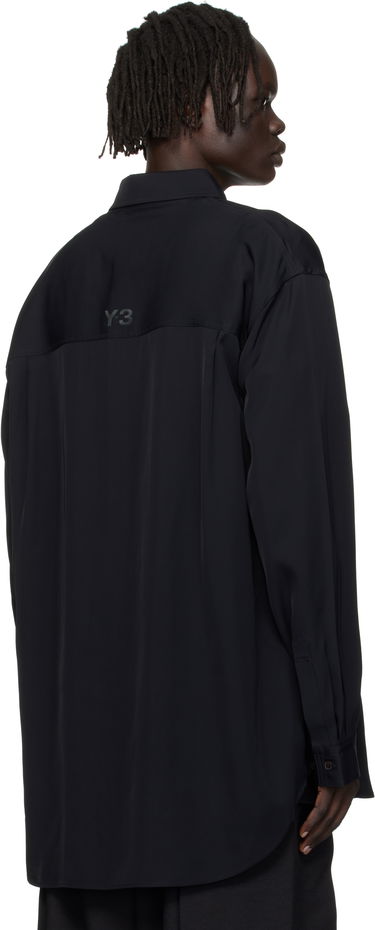 Риза Y-3 Y-3 Rayon Twill Oversized Shirt Черно | JX7288, 2