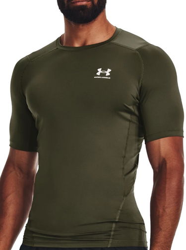 Тениска Under Armour HG Armour Comp Зелено | 1361518-390, 0