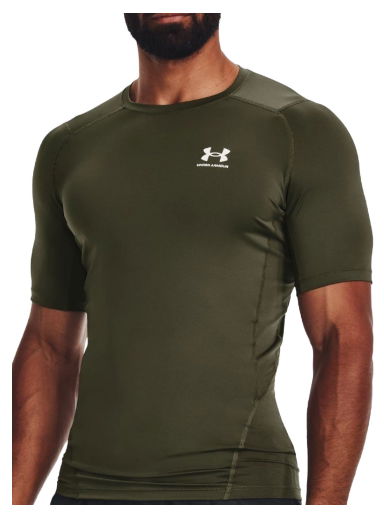 Тениска Under Armour HG Armour Comp Зелено | 1361518-390