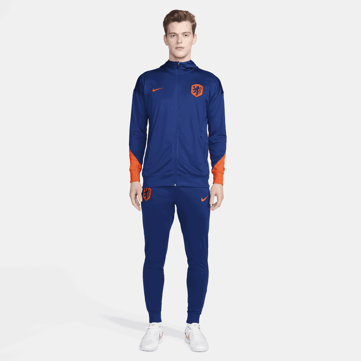 Комплект Nike Dri-FIT Netherlands Strike Тъмно синьо | FJ2353-455, 0