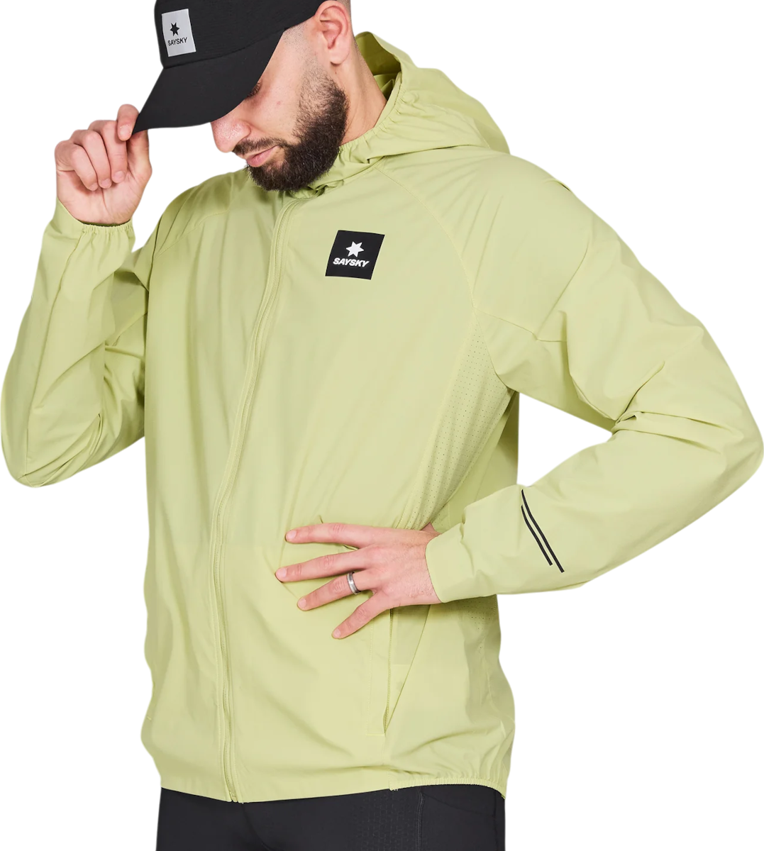 Ветровка Saysky Saysky Clean Pace Flex Hooded Jacket Жълто | nmrja20c312, 0