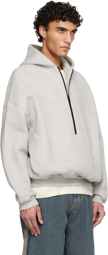 Суитчър Fear of God Athletics Half Zip Hoodie Сиво | FG25FW12-123FLC-054, 1