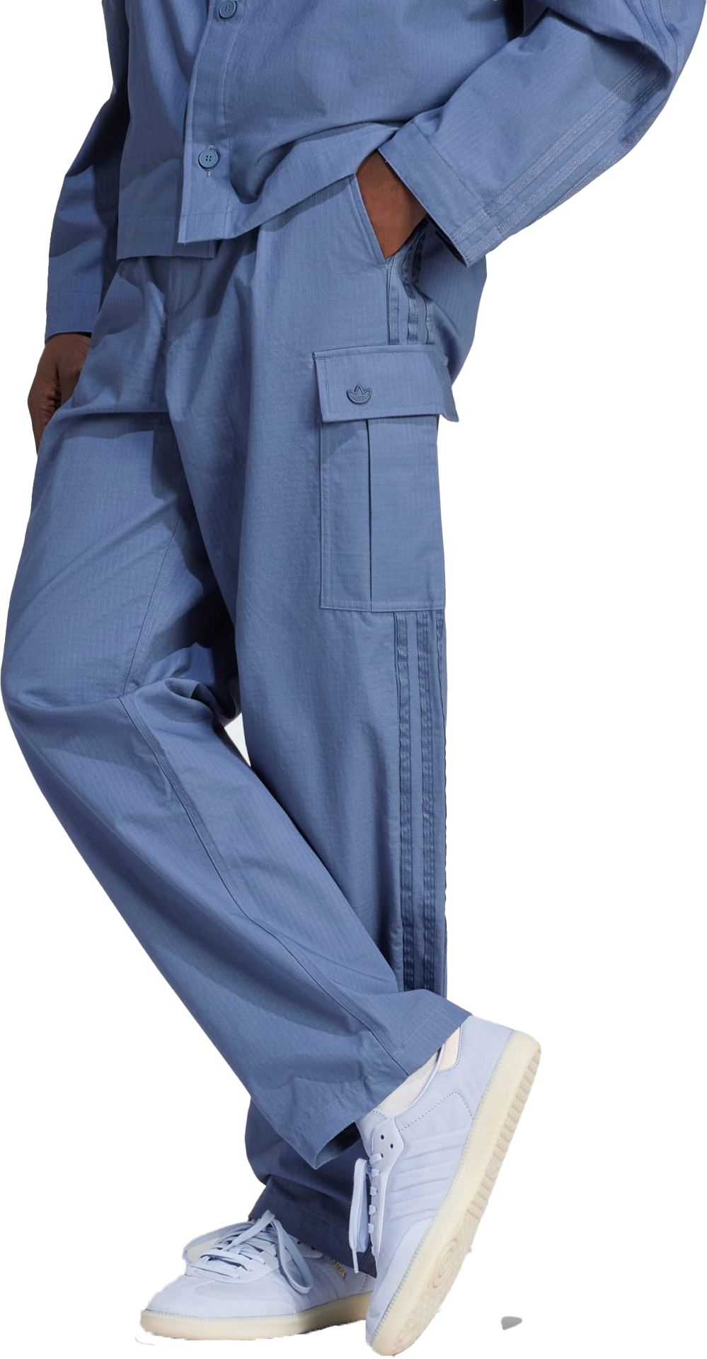 Карго панталони adidas Originals adidas Originals P ESS+ Cargo Pants Синьо | iu2348-32, 0