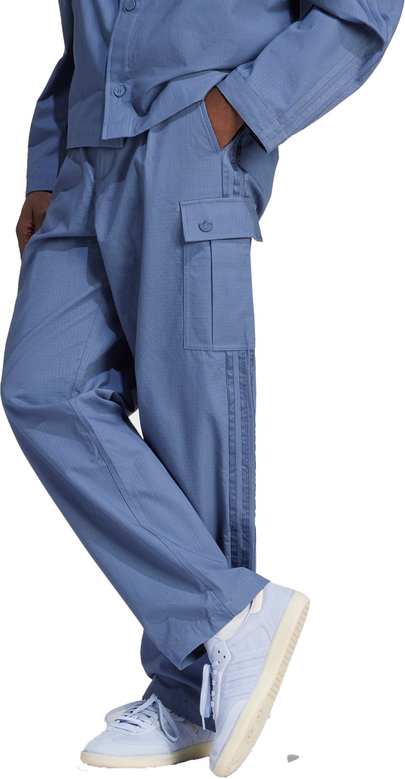 Карго панталони adidas Originals adidas Originals P ESS+ Cargo Pants Синьо | iu2348-32