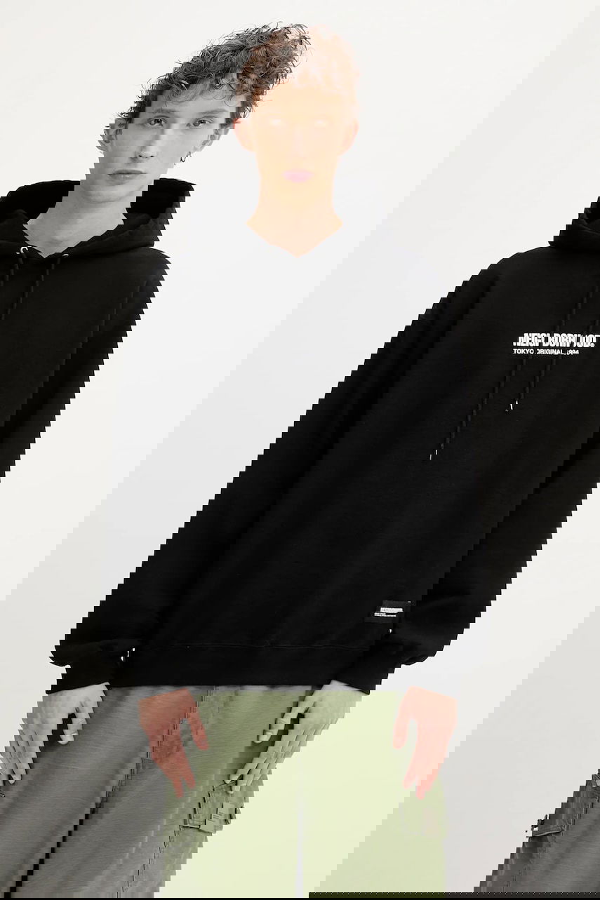 Суитчър Neighborhood NEIGHBORHOOD Solid Sweat Hoodie Черно | 251UWNH.CSM04, 0