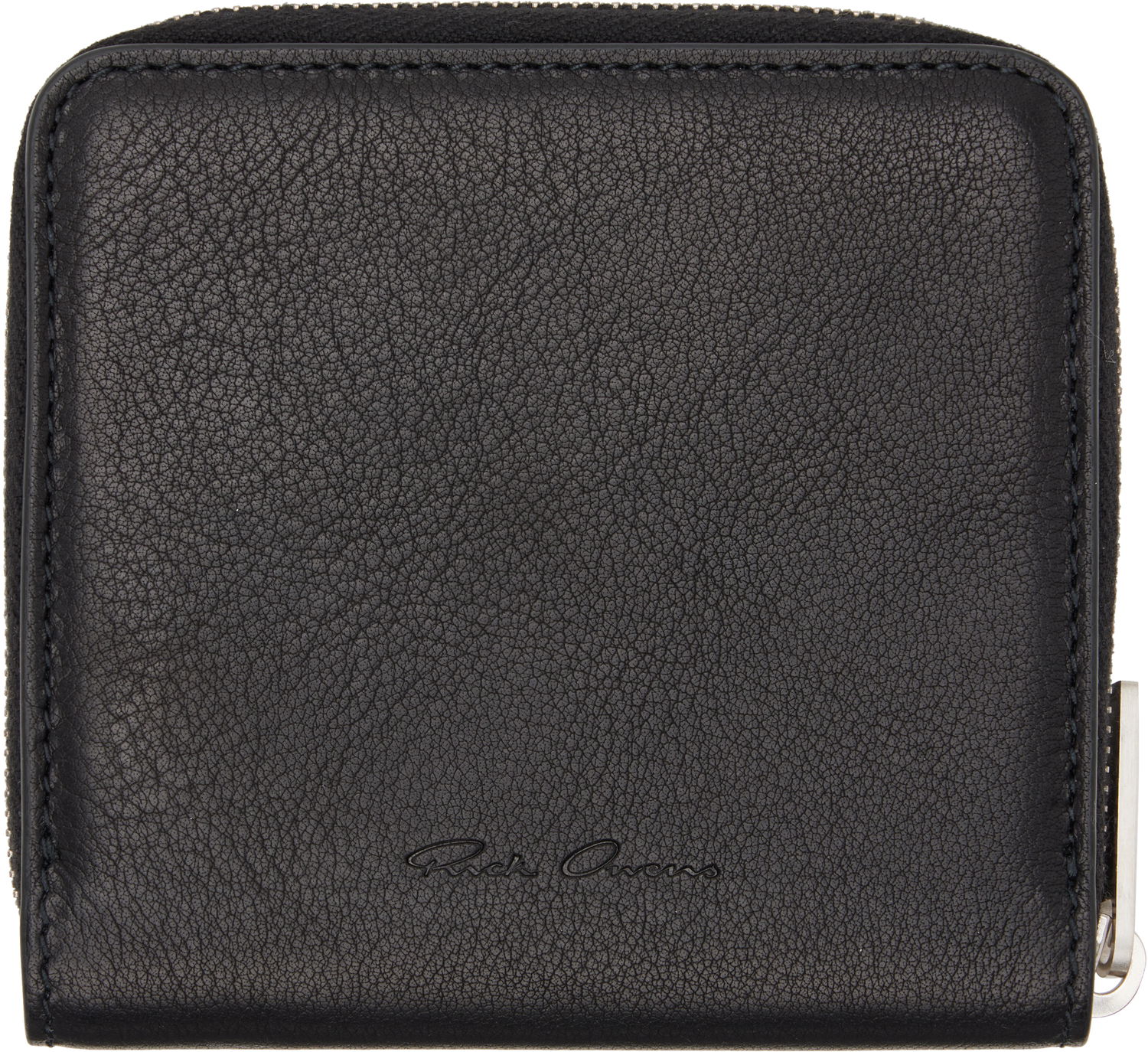Портфейл Rick Owens Rick Owens Concordians Zipped Wallet Черно | RA02E0716 LBU, 0