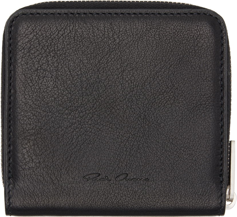 Портфейл Rick Owens Rick Owens Concordians Zipped Wallet Черно | RA02E0716 LBU