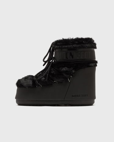 Кецове и обувки Moon Boot MB ICON LOW FAUX FUR Boots Черно | 80D1409390.N001, 3
