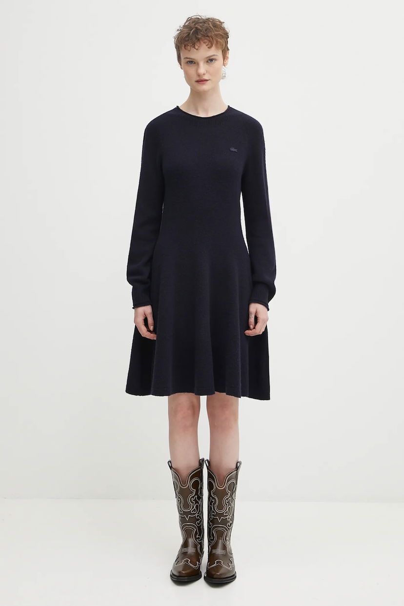 Pокля Lacoste Lacoste Mini Dress Тъмно синьо | EF4161