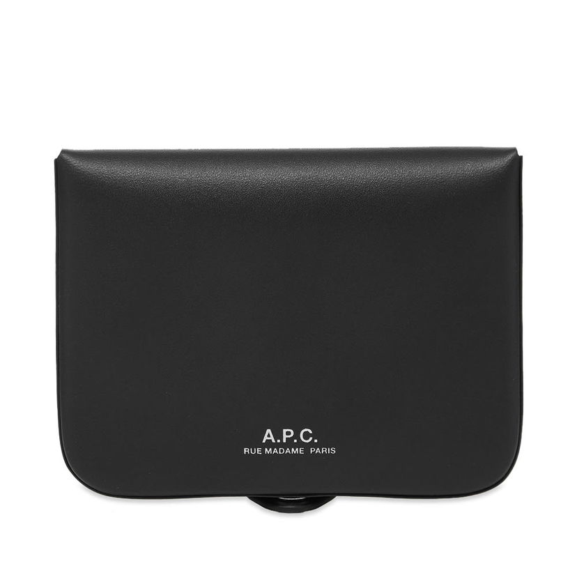 Портфейл A.P.C. Josh Wallet Черно | PXAWV-H63176-LZZ