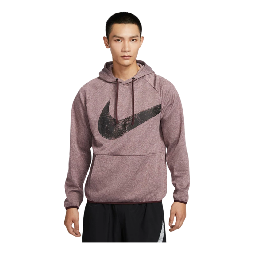 Суитчър Nike Men's Therma-FIT Big Swoosh Hoodie Червено | FZ1073-652