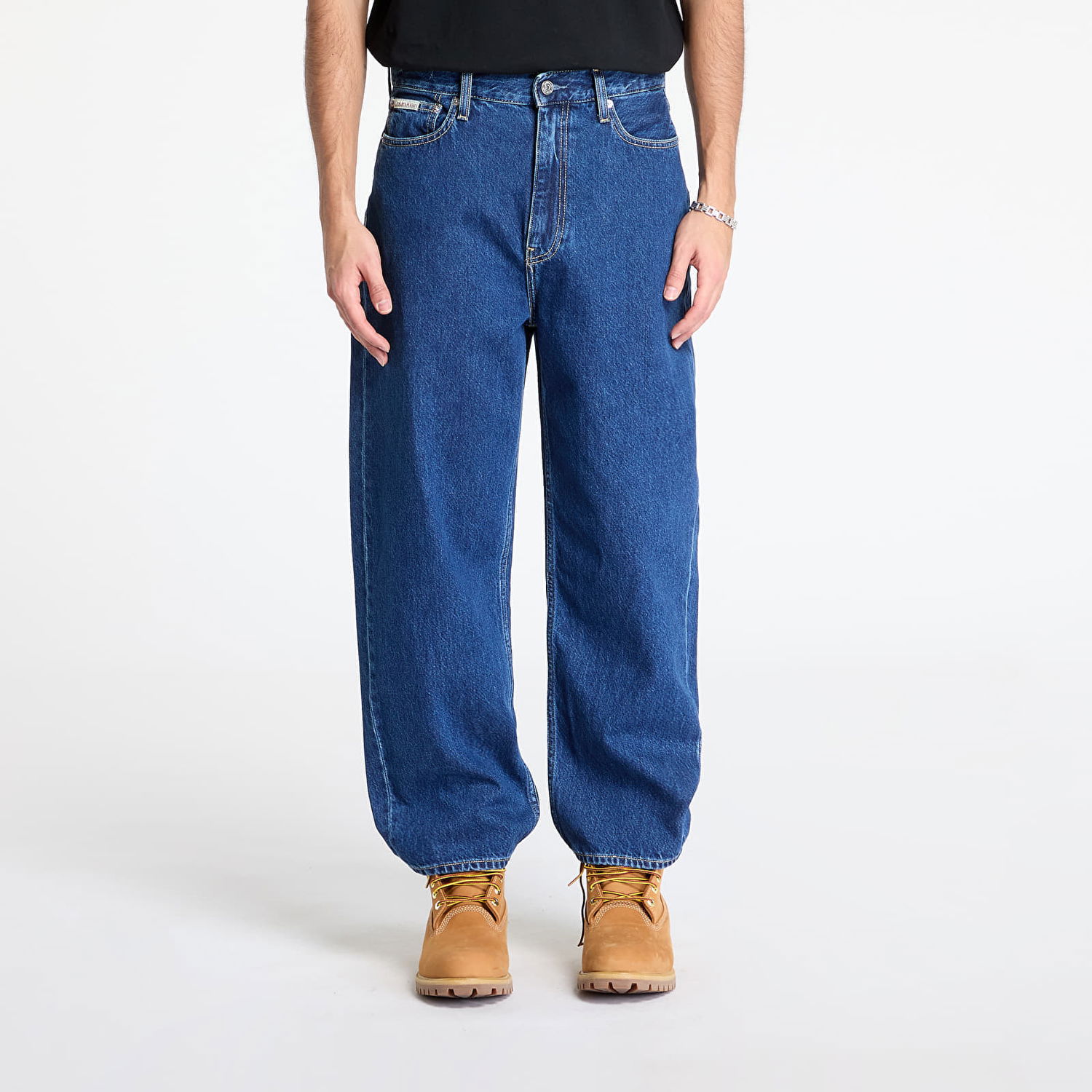 Дънки CALVIN KLEIN Calvin Klein Jeans Barrel Jeans W25/L32 Синьо | J20J225004 1BJ, 0