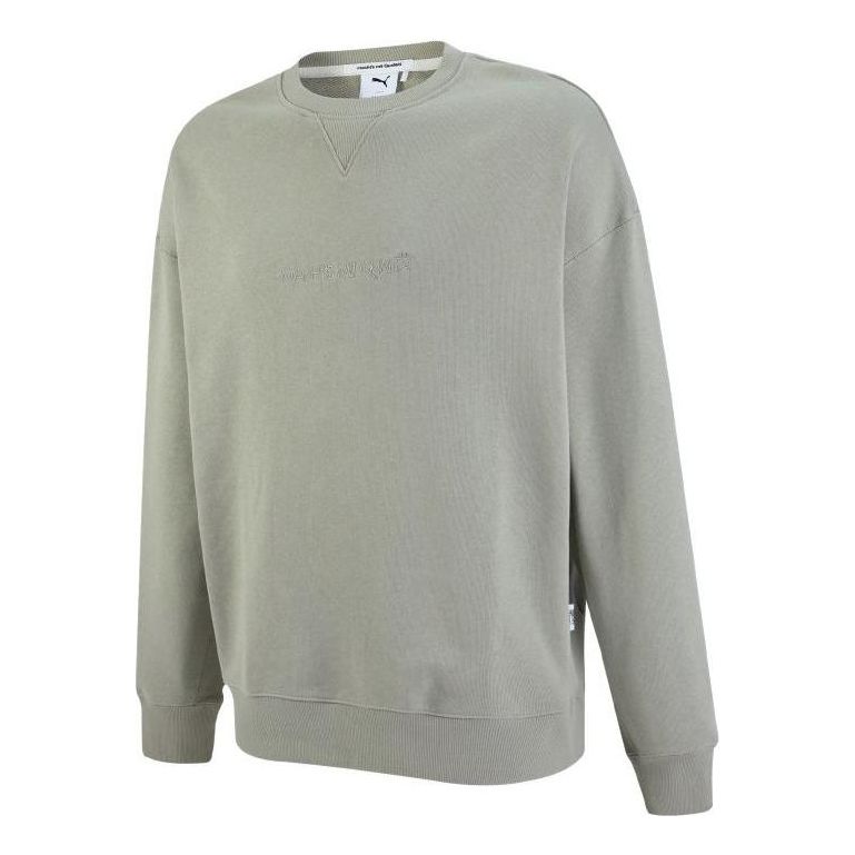 Пуловер Puma MMQ Crew Neck Sweatshirt Зелено | 536595-68, 0