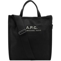 Голяма пазарска чанта A.P.C. Recuperation Tote Bag Черно | CODBM-H61318-LZZ, 1