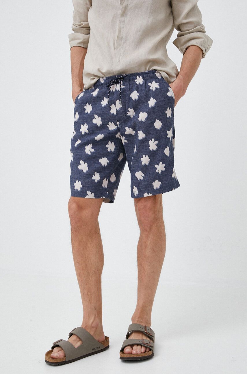 Къси панталони Tommy Hilfiger Harlem Print Relaxed Fit Shorts Тъмно синьо | MW0MW31241.PPYX, 0
