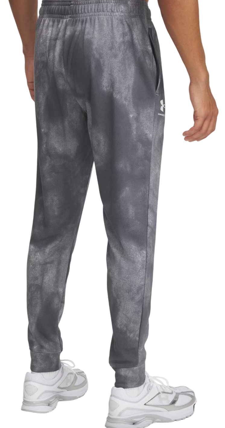Спортни панталони Under Armour Rival Terry AOP Joggers Сиво | 1390143-025, 1