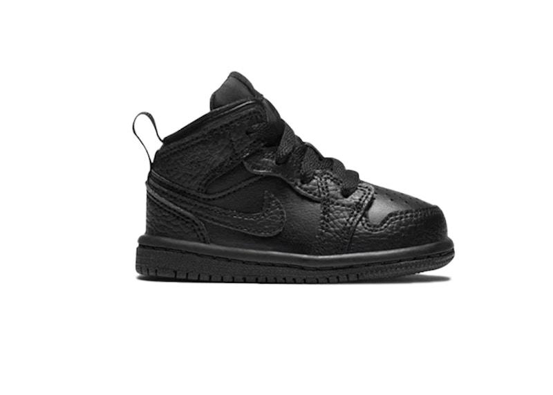 Кецове и обувки Jordan Air Jordan 1 Mid (TD) Черно | 640735-091, 0