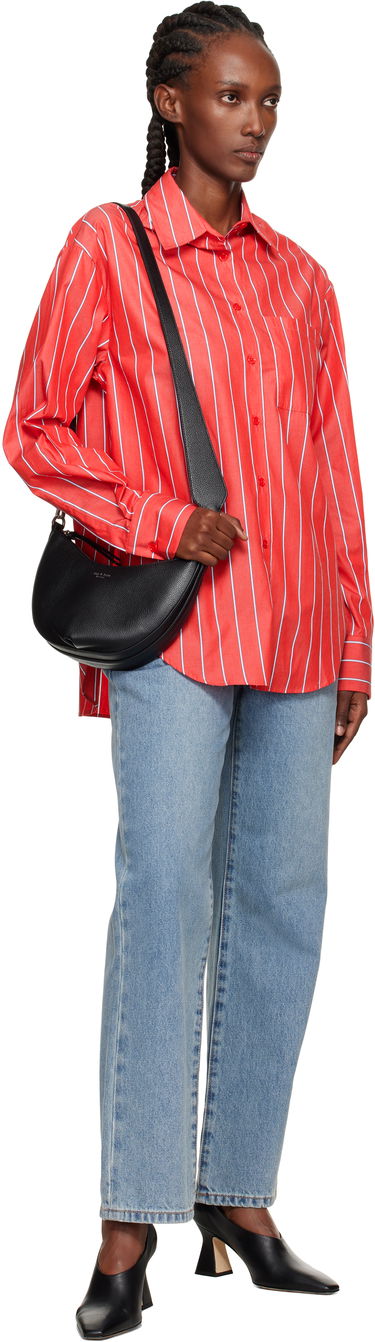 Чанта през рамо rag & bone Rag & Bone Alix Leather Crossbody Bag Черно | LE100812, 3