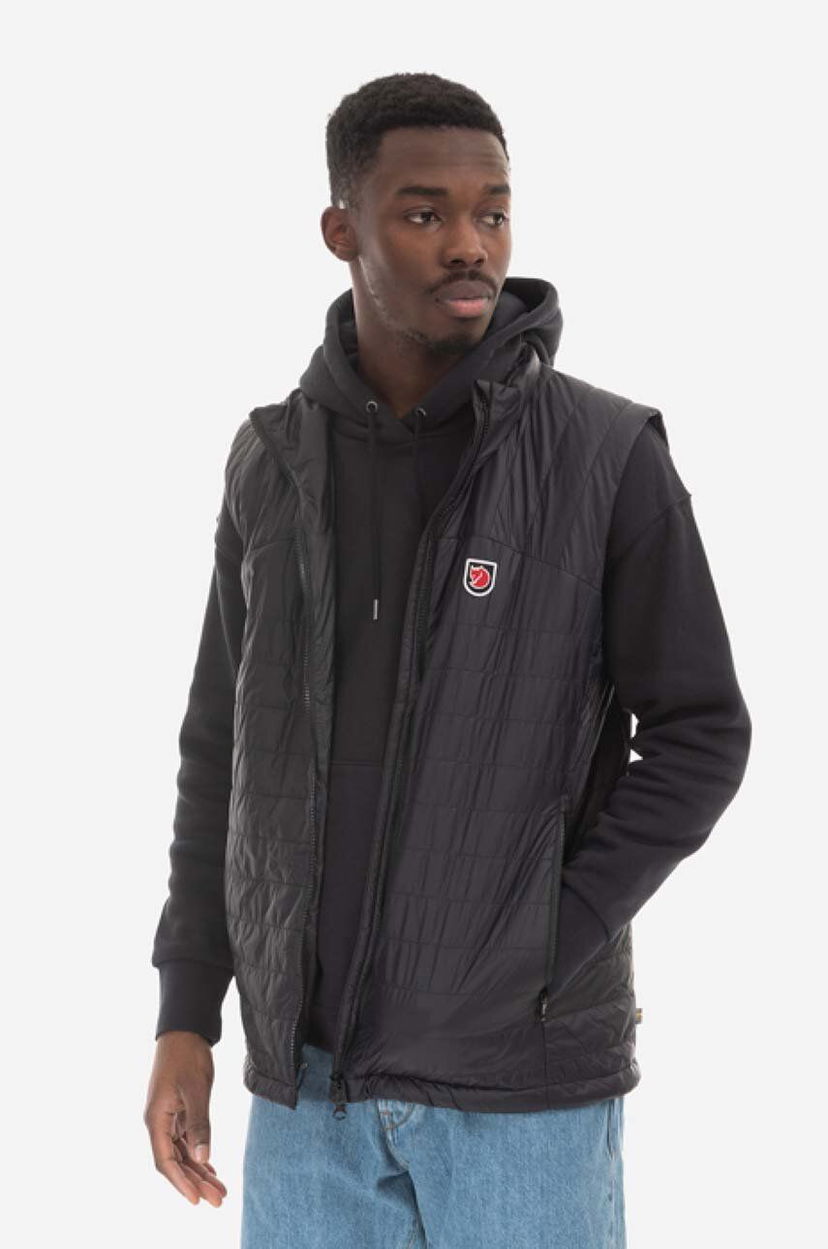 Жилетка FJÄLLRÄVEN Expedition X-Lätt Lightweight Down Vest Черно | F87076