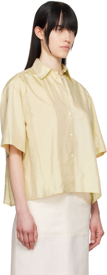 Риза Jil Sander Jil Sander Spread Collar Boxy Shirt Жълто | J40DL0167_J70003, 1