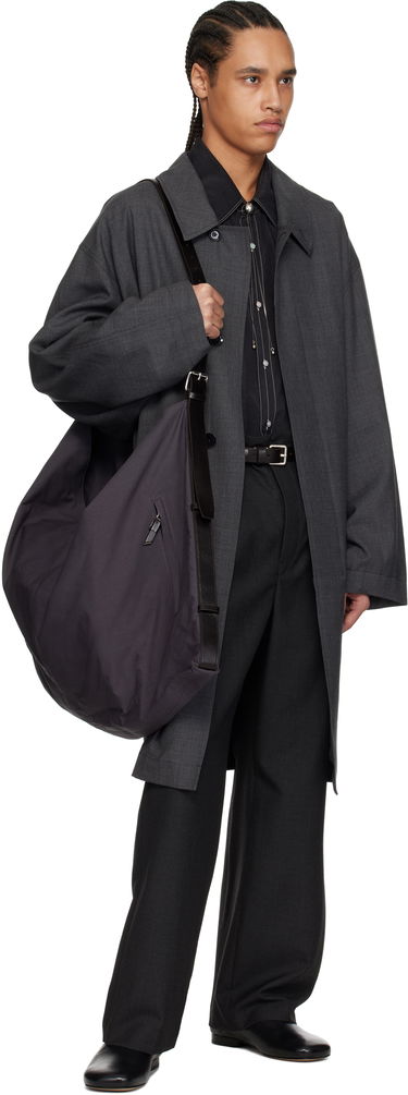 Голяма пазарска чанта LEMAIRE Lemaire Flag Tote Bag Сиво | BG0143 LF1220, 3