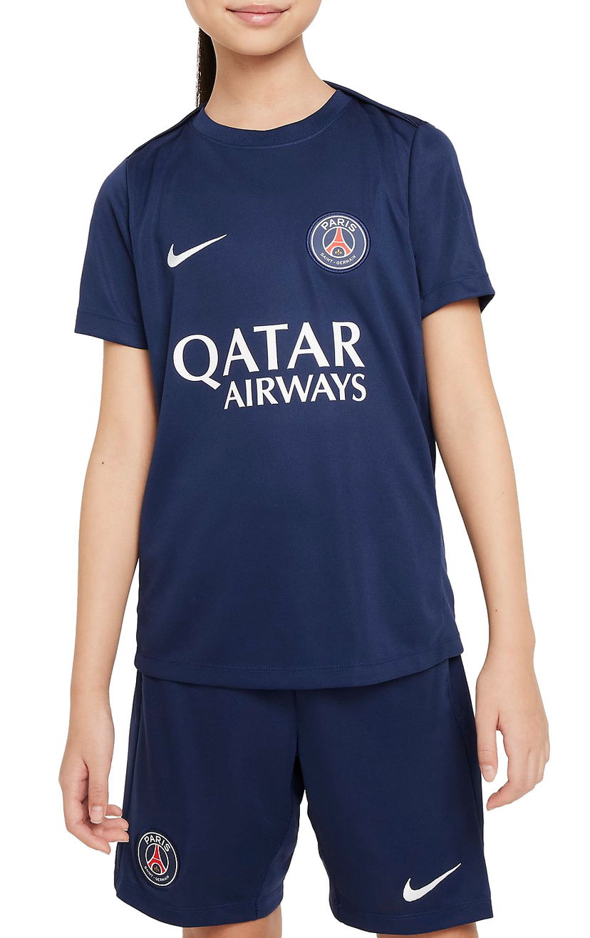 Тениска Nike PSG Y NK DF ACDPR SS TOP K ESN Тъмно синьо | fq0022-411