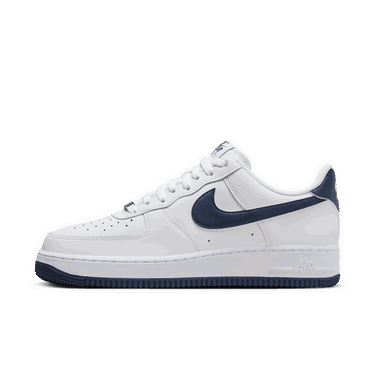 Кецове и обувки Nike Air Force 1 '07 White Midnight Navy (2024) Бяло | FJ4146-104, 2
