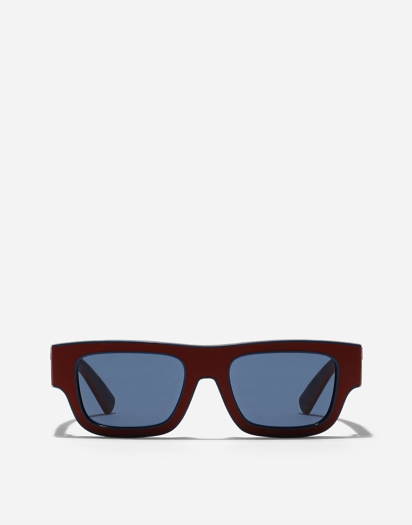 Слънчеви очила Dolce & Gabbana Dg Logo Rectangular Frame Sunglasses Onesize Бургунди | VG601FVN6809V000