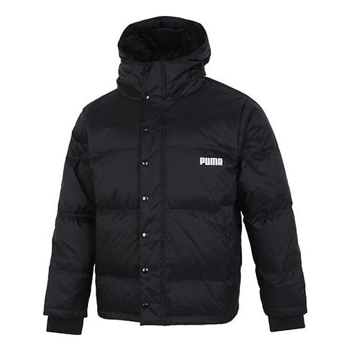 Пухо яке Puma Logo Puffer Jacket Черно | 534934-01