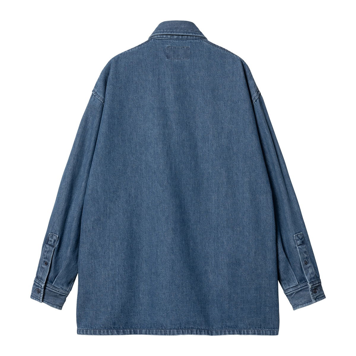 Риза Carhartt WIP Stone Washed Denim Shirt Jacket Синьо | I033775_6, 1