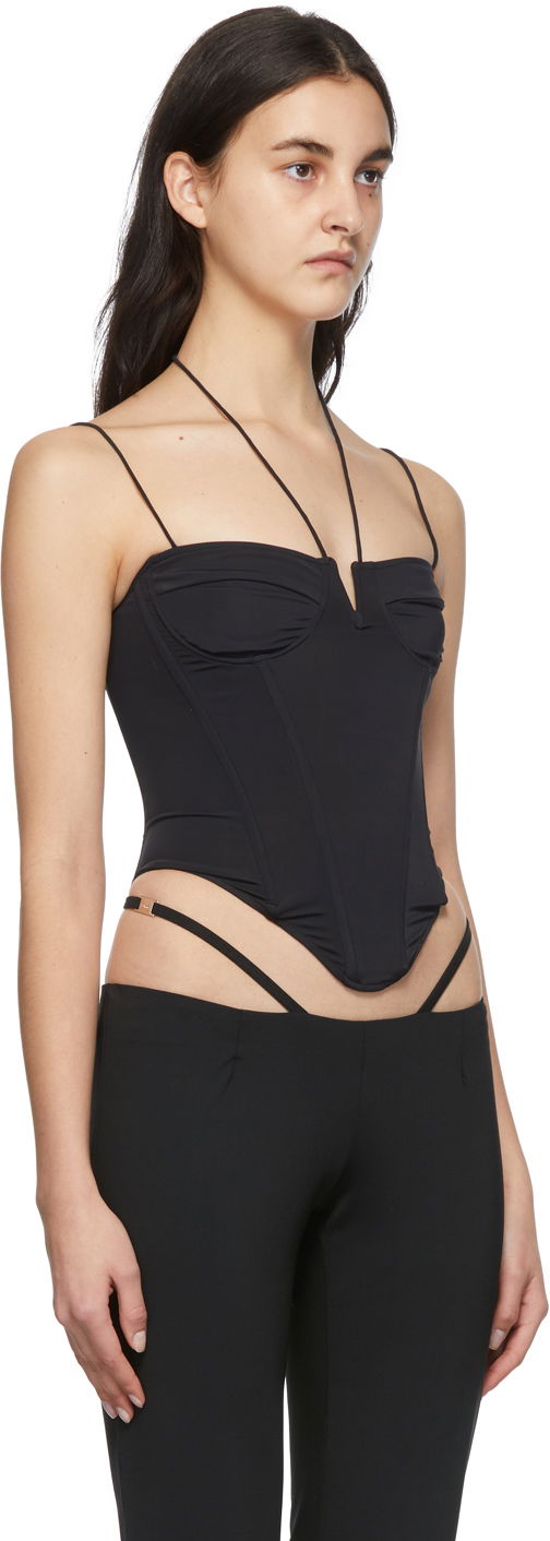 боди Miaou Miaou Aphex Corset Top Черно | 7046-CL, 1