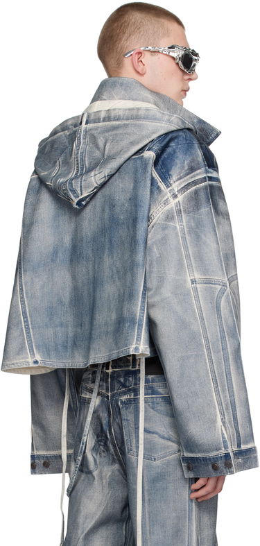 Яке Ottolinger Ottolinger Exclusive Cropped Denim Jacket Синьо | 1701908E, 2