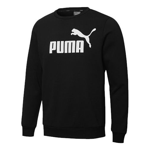 Пуловер Puma Essentials Fleece Crewneck Sweatshirt Черно | 586936-01