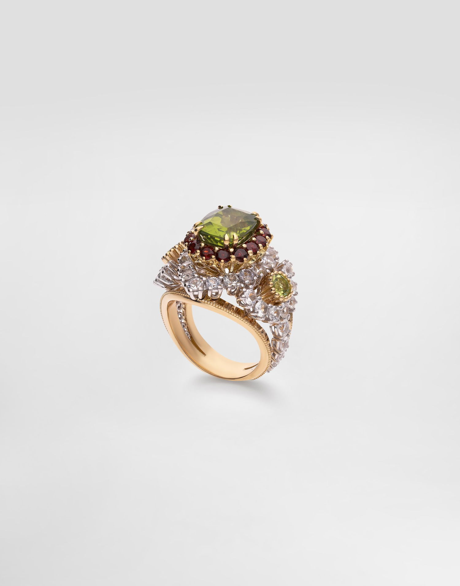 Пръстен Dolce & Gabbana Peridot and Garnet Ring Многоцветен | WRSA6GWPER187583, 0