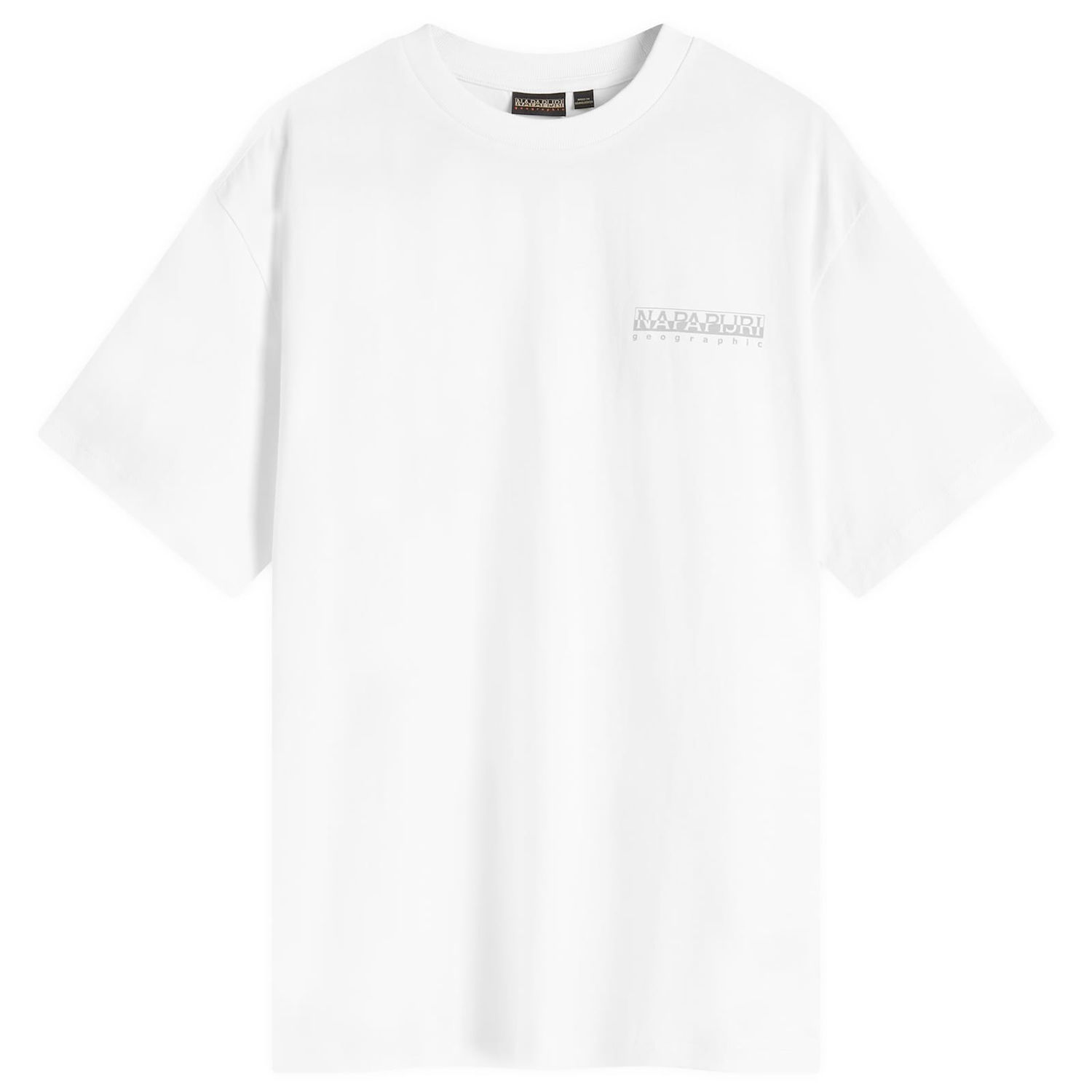 Тениска Napapijri T-Shirt Box Logo Бяло | NP0A4I342061, 0