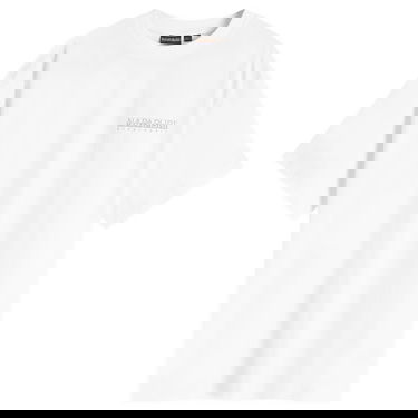Тениска Napapijri T-Shirt Box Logo Бяло | NP0A4I342061, 0