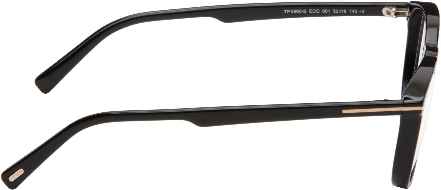 Слънчеви очила Tom Ford Tom Ford Square Blue Block Glasses Черно | FT5960-B_52001, 1