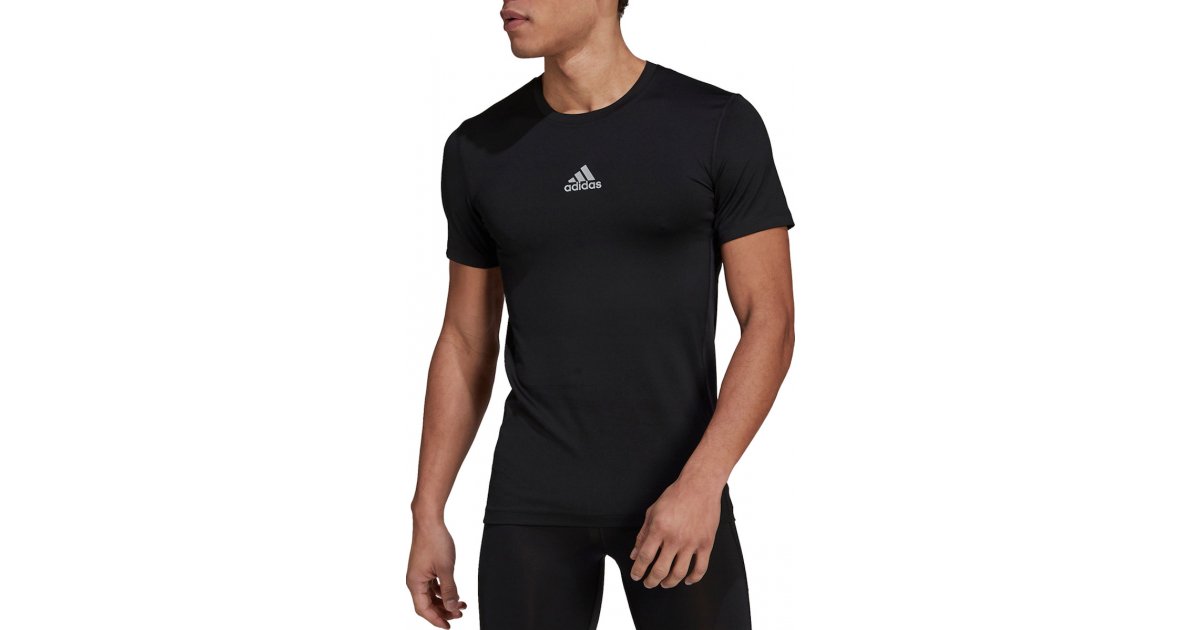 Тениска adidas Originals Techfit Training T-Shirt Черно | gu4906, 1